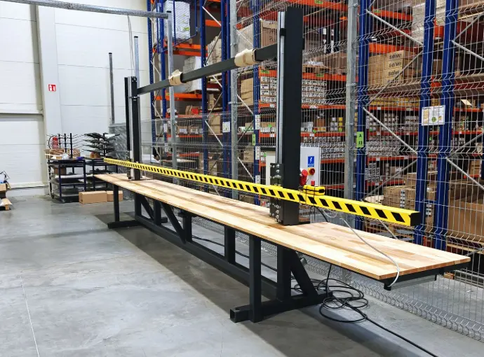 Symulacja stacji zrobotyzowanej